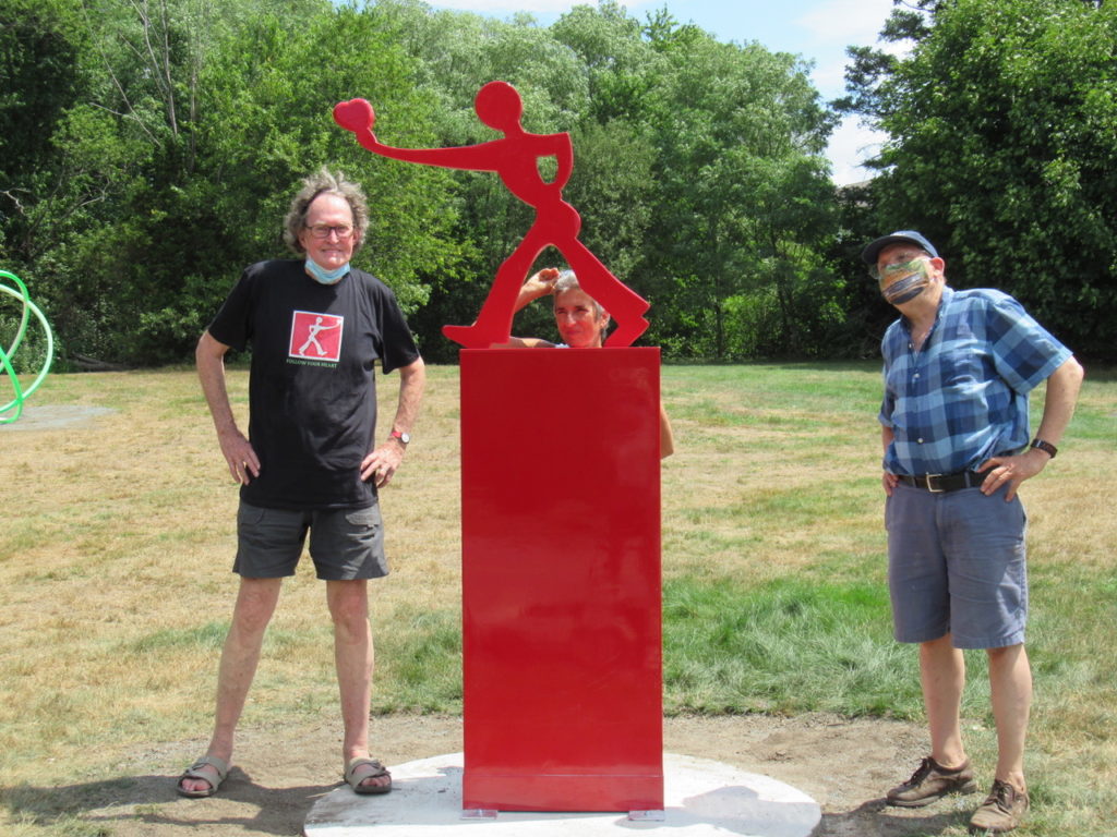 Mark Wholey and Burlington Sculpture Committee