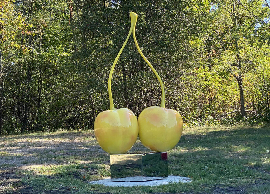 global warming scultpure