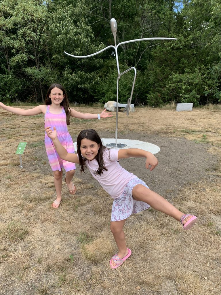 dancers at The Sculpture Park